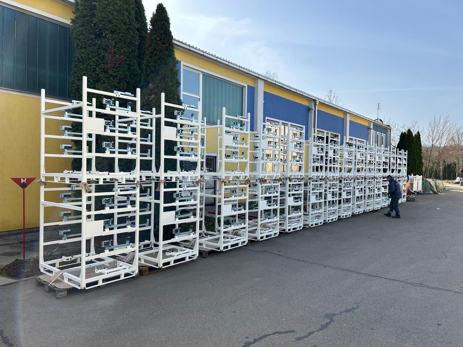 Transport equipment manufactured by OM-prosteel